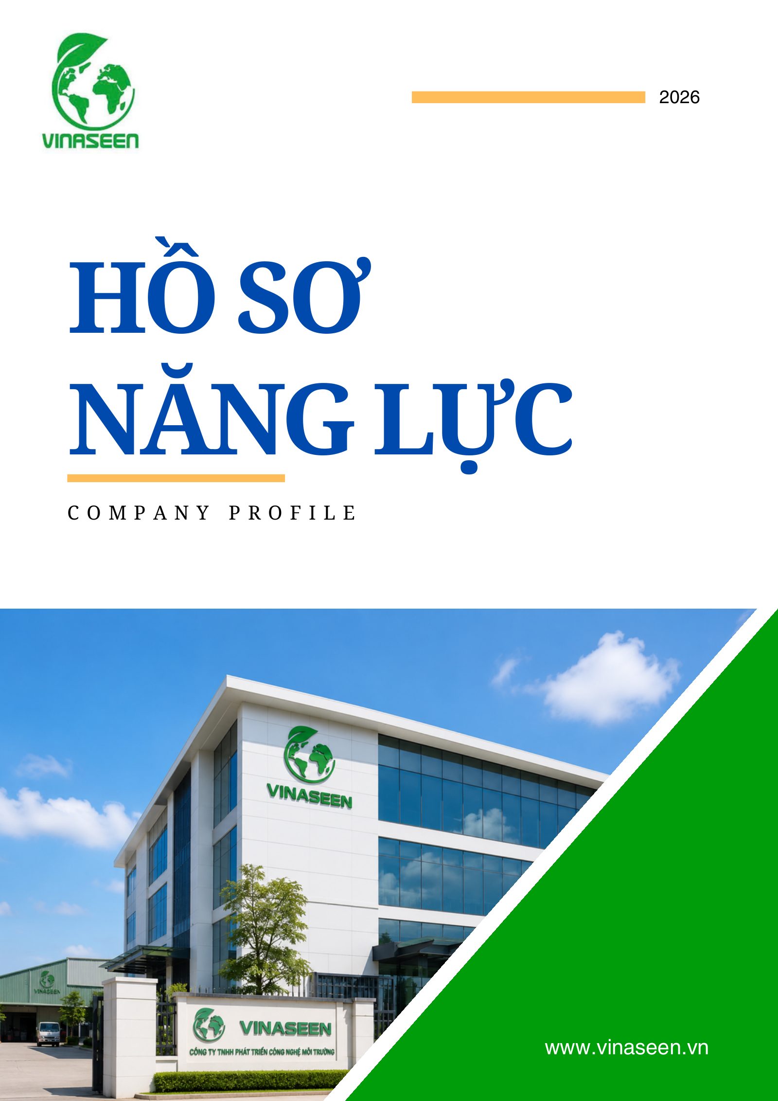 Trang 1 trong Hồ sơ năng lực VINASEEN